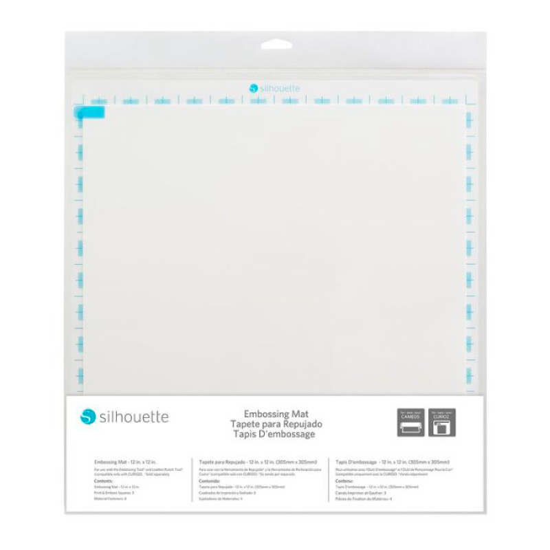 Tapete de embossing Silhouette Cameo 5/Curio 2