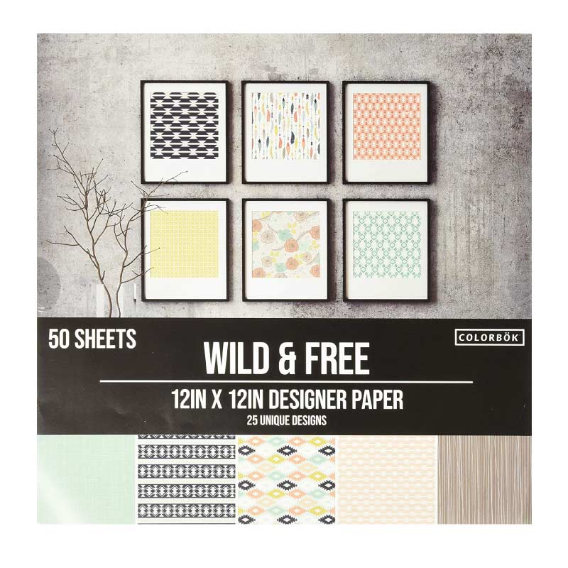 Álbum scrapbook 50 hojas - 25 diseños