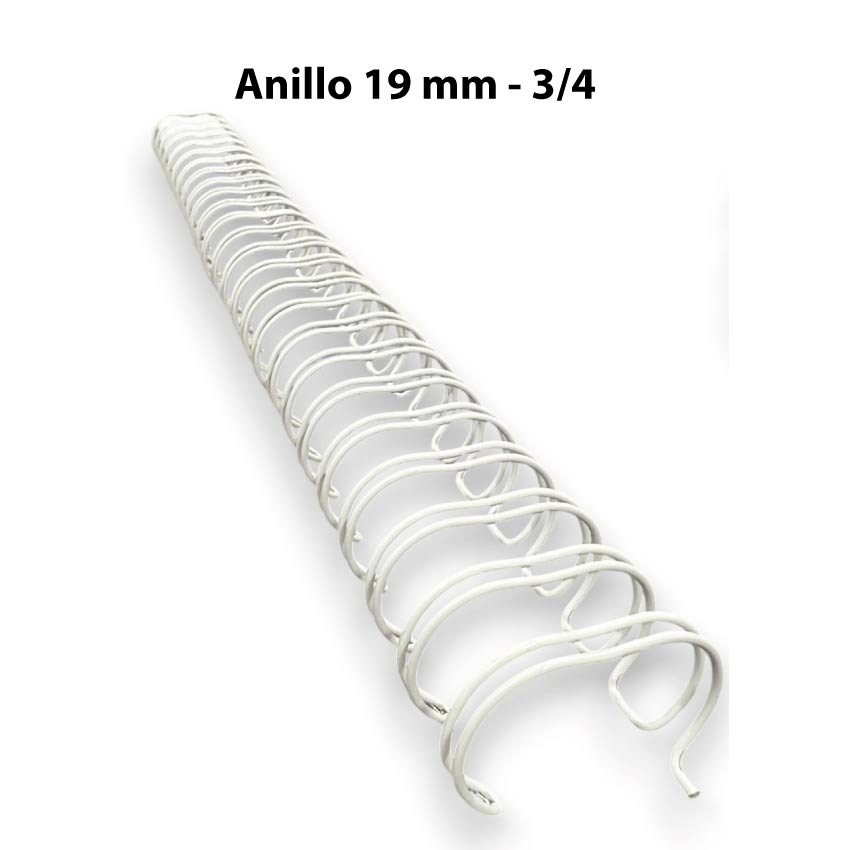Anillos metálicos 19 mm – 3/4 – Colores