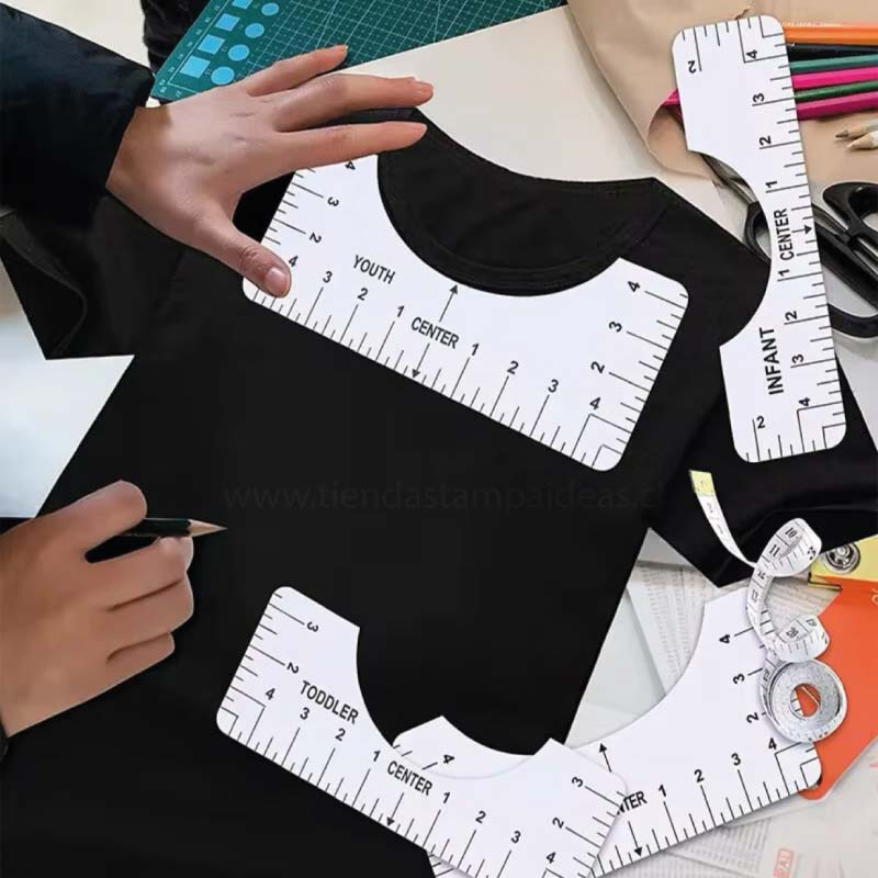 Regla centrador de polera - Kit - Imagen 2