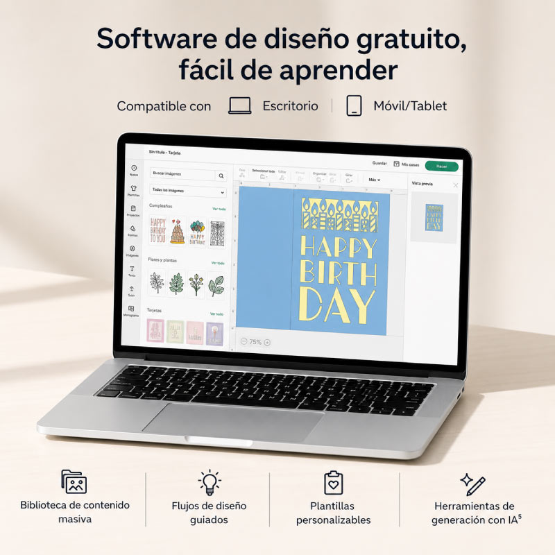 Cricut Joy 2 Coral - Kit Deluxe - Imagen 5