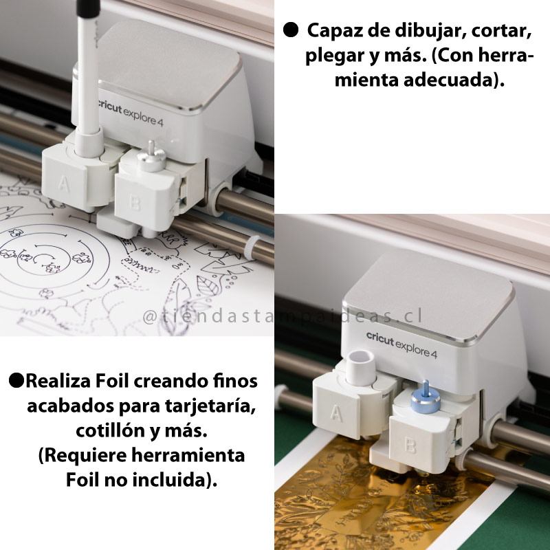 Cricut Explore 4 - Rosa marfíl