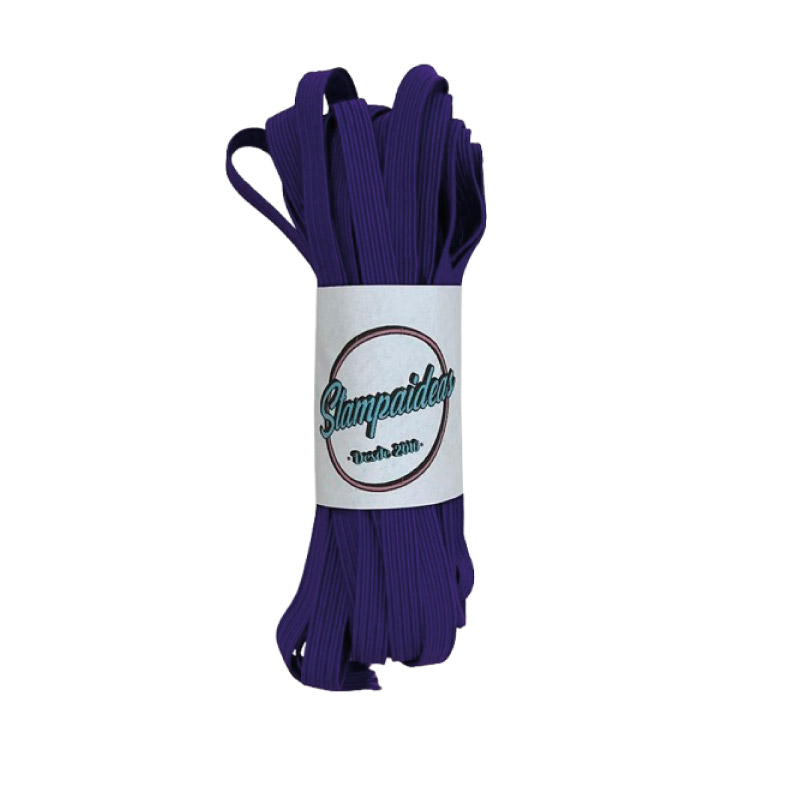 Elástico plano morado – 5 mm x 5 mts