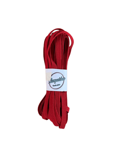 Elástico plano rojo – 5 mm x 5 mts