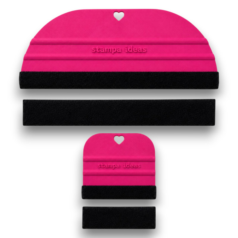 Espátula raspador Extra grande Fucsia - Tienda Stampaideas Imprimeideas