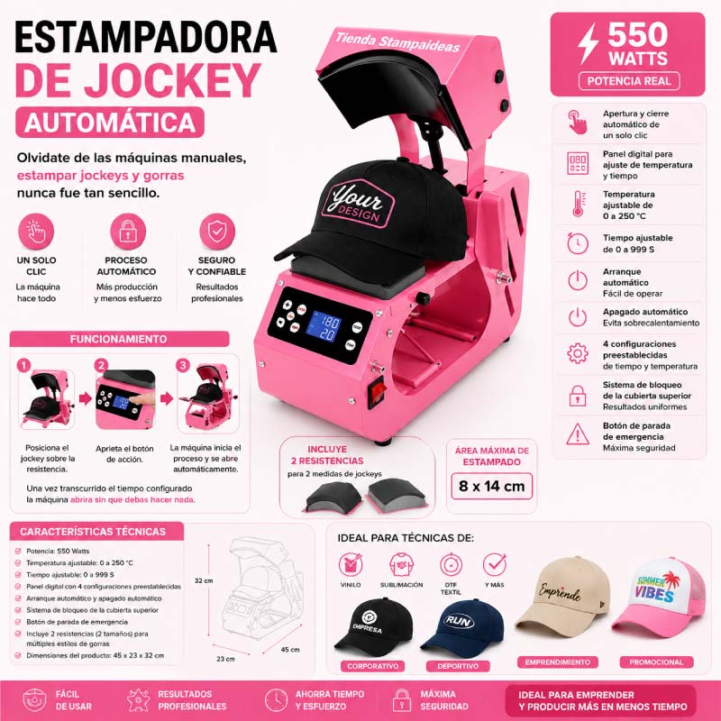 Estampadora de jockey - Automática - Imagen 7