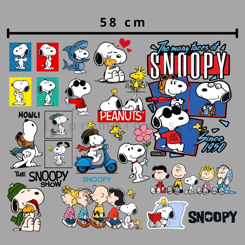 Lienzo DTF textil Snoopy – 58 cm