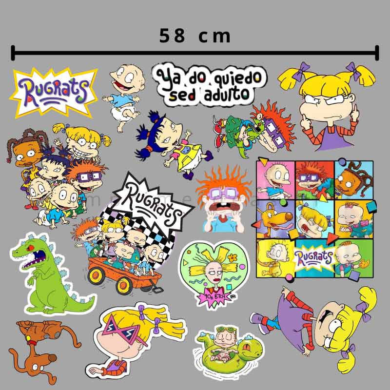 Lienzo DTF textil Rugrats – 58 cm
