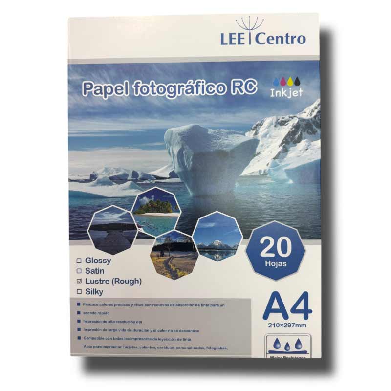 Papel fotográfico RC Profesional Lustre