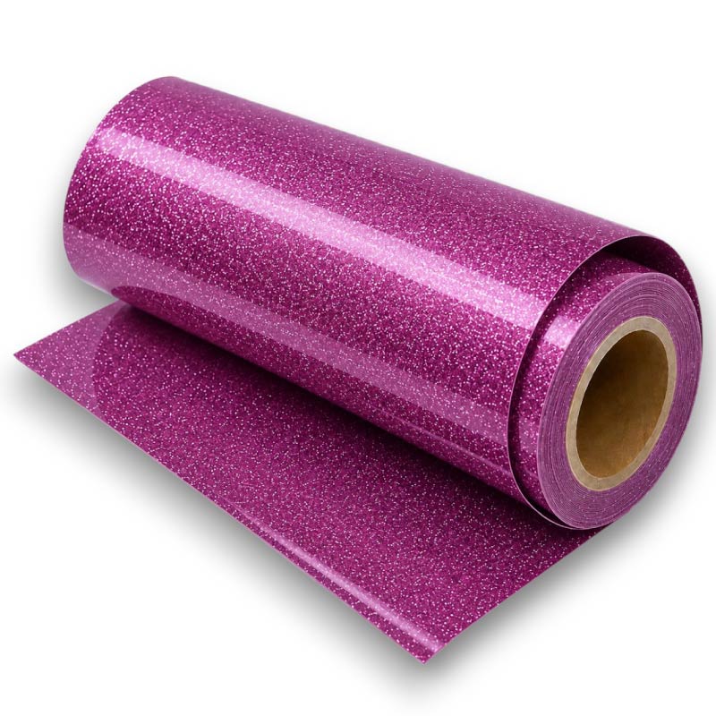 Vinilo textil glitter PU – Morado - Imagen 3