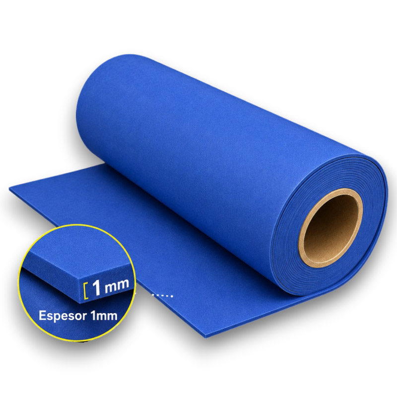 Vinilo Textil 3D Relieve Brick - Azul - Imagen 3