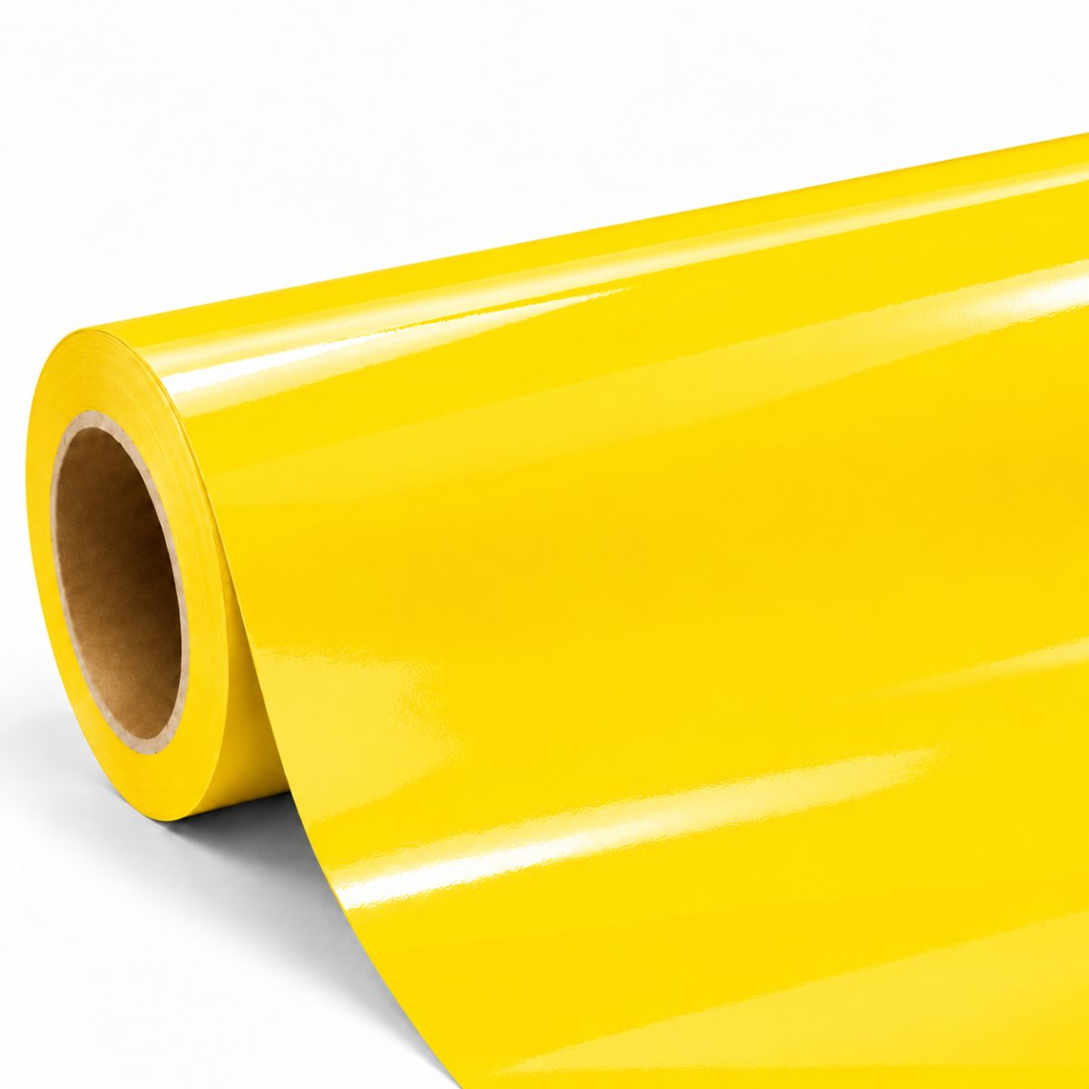 Vinilo Adhesivo Amarillo Brillante 30 cm