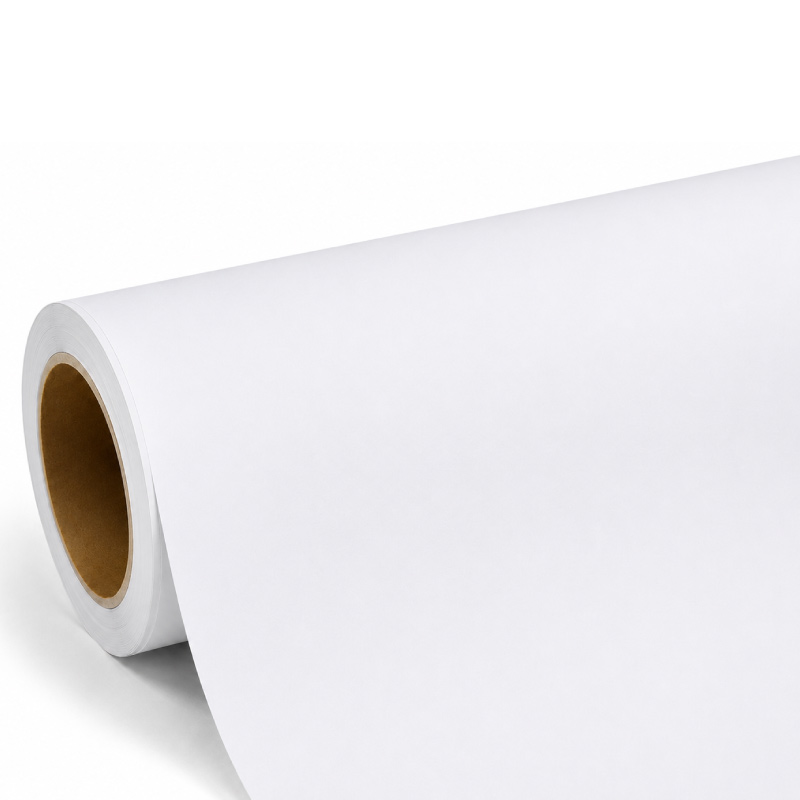 Vinilo Adhesivo Blanco Mate 30 cm - Imagen 2