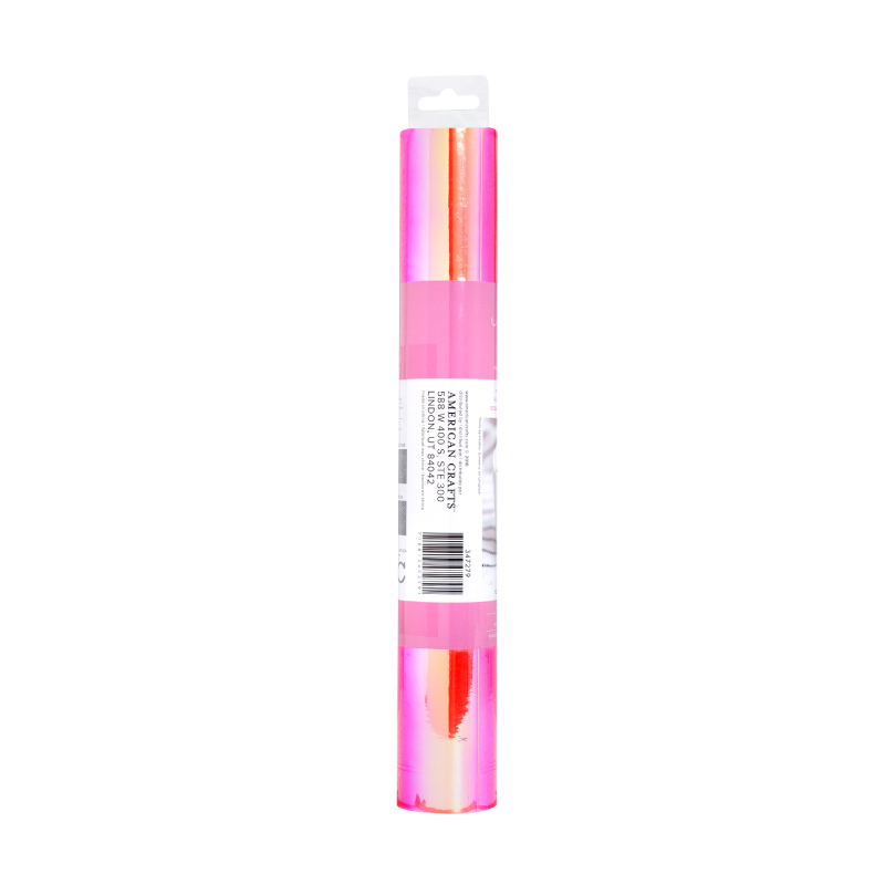 Vinilo adhesivo rosado holográfico – American Crafts