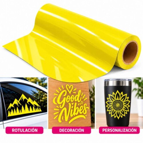 Vinilo decorativo Amarillo - Tienda Stampaideas Imprimeideas