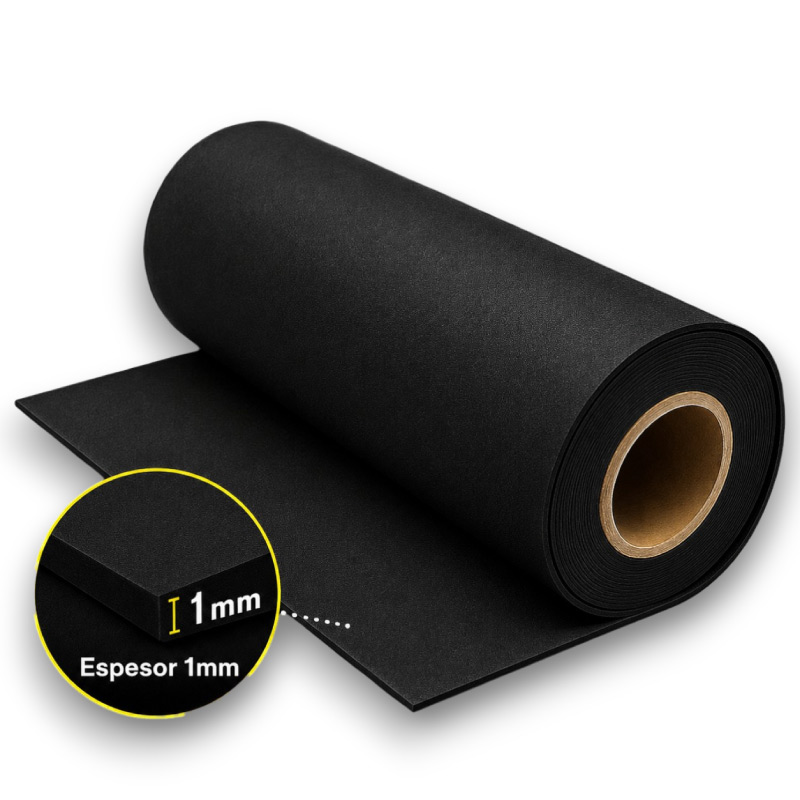 Vinilo Textil 3D Relieve Brick - Negro - Imagen 3