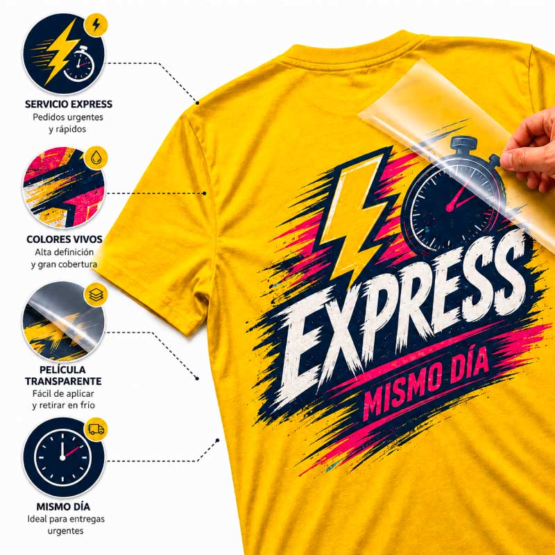 Impresión DTF para hoy express - Tienda Stampaideas Imprimeideas