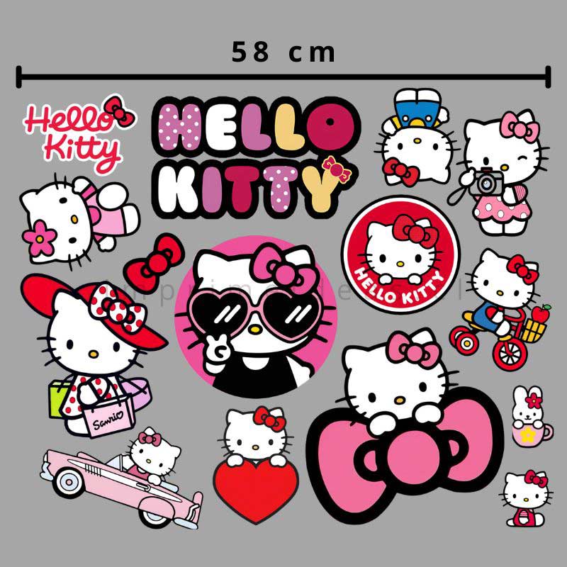 Lienzo DTF Textil Kitty – 58 cm