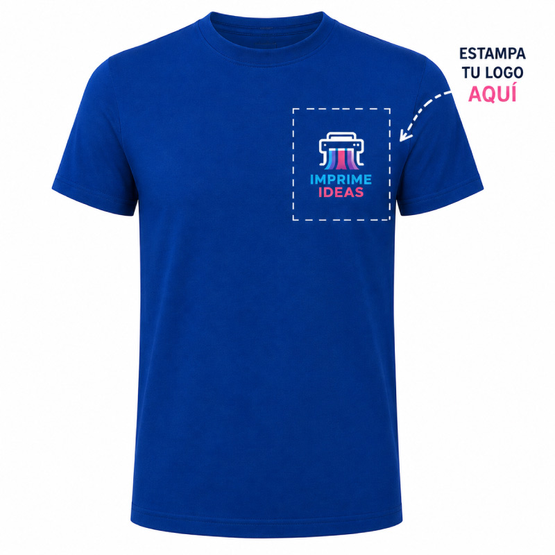 Polera Estampada Pecho - Imprimeideas