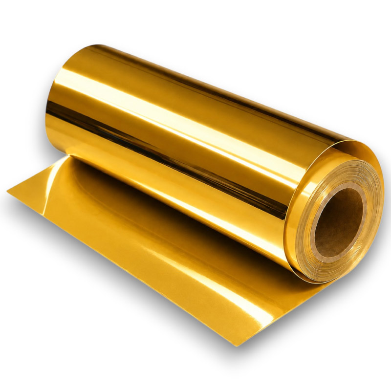 Vinilo Textil Espejo PU Dorado - Tienda Stampaideas Imprimeideas