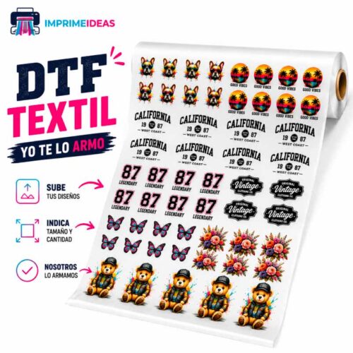 Armado de Lienzo DTF Textil - Tienda Stampaideas Imprimeideas