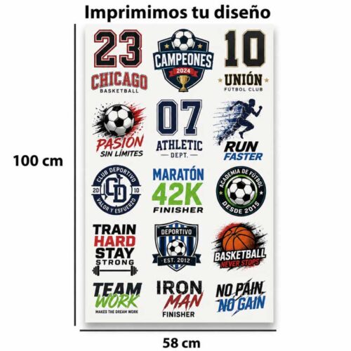 Impresión DTF poliester DTF con poliamida negra - Tienda Stampaideas Imprimeideas