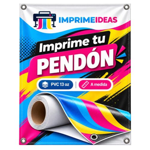 Impresión de pendon PVC 13 oz - Imprimeideas