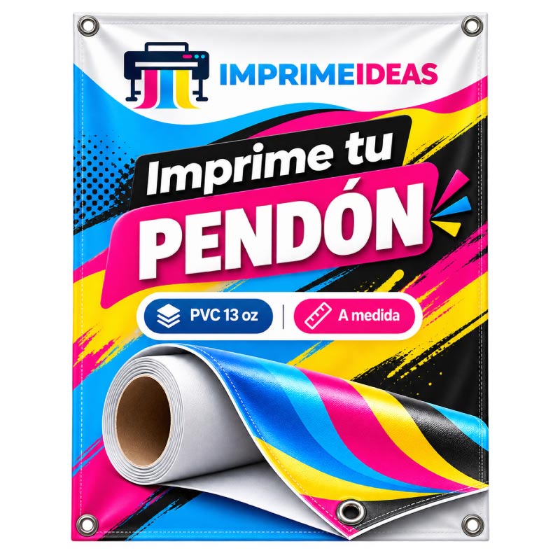 Impresión de pendon PVC 13 oz - Imprimeideas