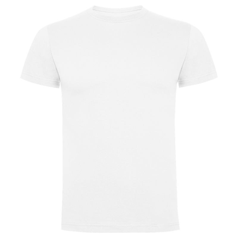 Polera 100% algodón Roly - Blanca