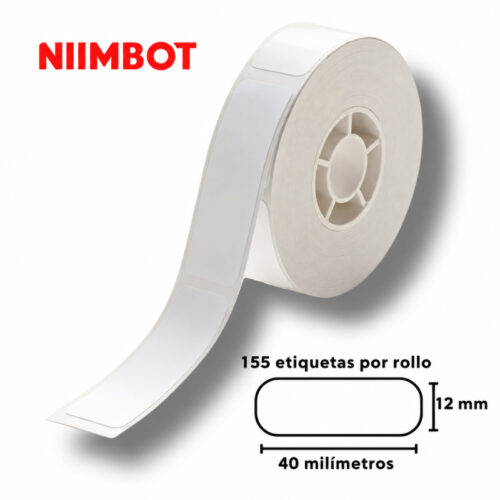 Rollo de etiquetas niimbot 40 x 30 mm - Tienda Stampaideas Imprimeideas