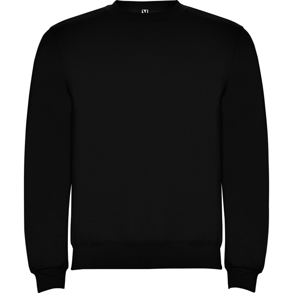 Poleron Crew Neck Sin Gorro Negro - Tienda Stampaideas Imprimeideas