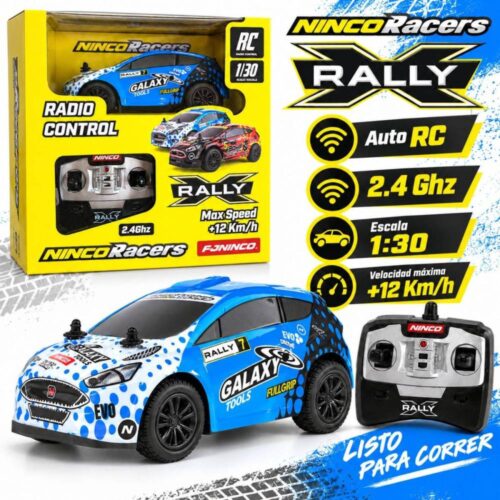 Auto Radio control 1 30 rally Azul - Tienda Stampaideas Imprimeideas