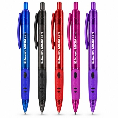Bolígrafo Luxor Micra 0.7 mm PACK - Tienda Stampaideas Imprimeideas