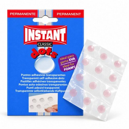 Puntos Adhesivos Transparentes Instant Classic – 64 Unidades - Tienda Stampaideas Imprimeideas